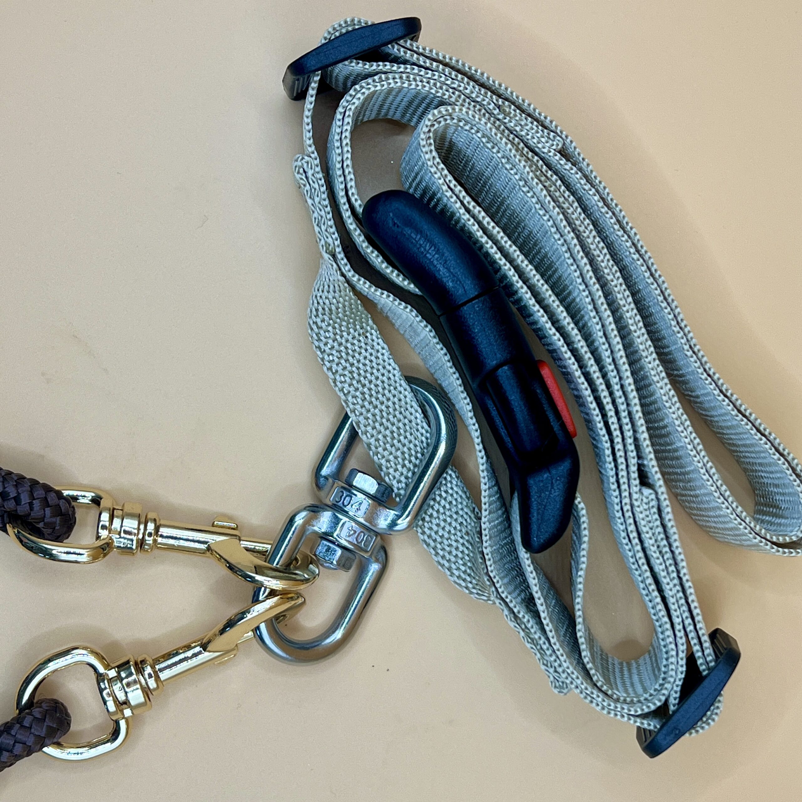 Leinenzauber 40mm Bauchgurt Anti-Tangle für 1-2 Hunde – Bild 2